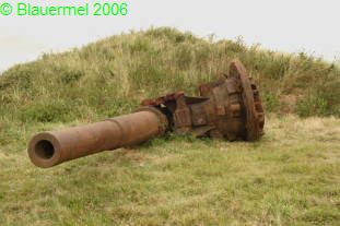 alte Kanone auf dem Festungsgelnde